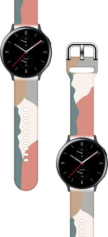 Bratara Hurtel Strap Camo pentru Samsung Galaxy Watch 42mm Curea din silicon Bratara ceas Camo (15)