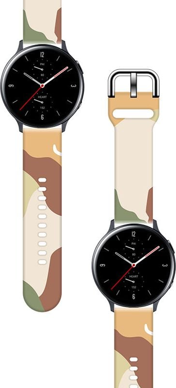 Bratara Hurtel Strap Camo pentru Samsung Galaxy Watch 42mm Curea din silicon Bratara ceas Camo (16)