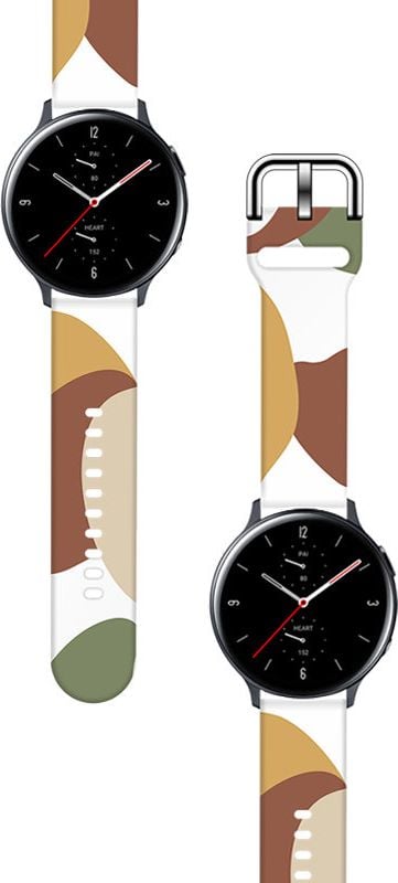 Bratara Hurtel Strap Camo pentru Samsung Galaxy Watch 42mm Curea din silicon Bratara ceas Camo (4)