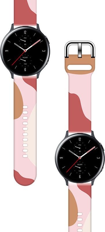 Bratara Hurtel Strap Camo pentru Samsung Galaxy Watch 46mm Curea din silicon Bratara ceas Camo (12)