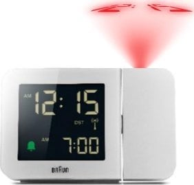 Braun Braun BC 015 W-DCF alb Ceas Deşteptător Radio Controlat