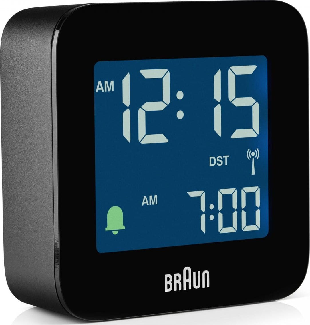 Ceasuri decorative - Braun Braun BC 08 B-DCF Funkwecker Multiband negru