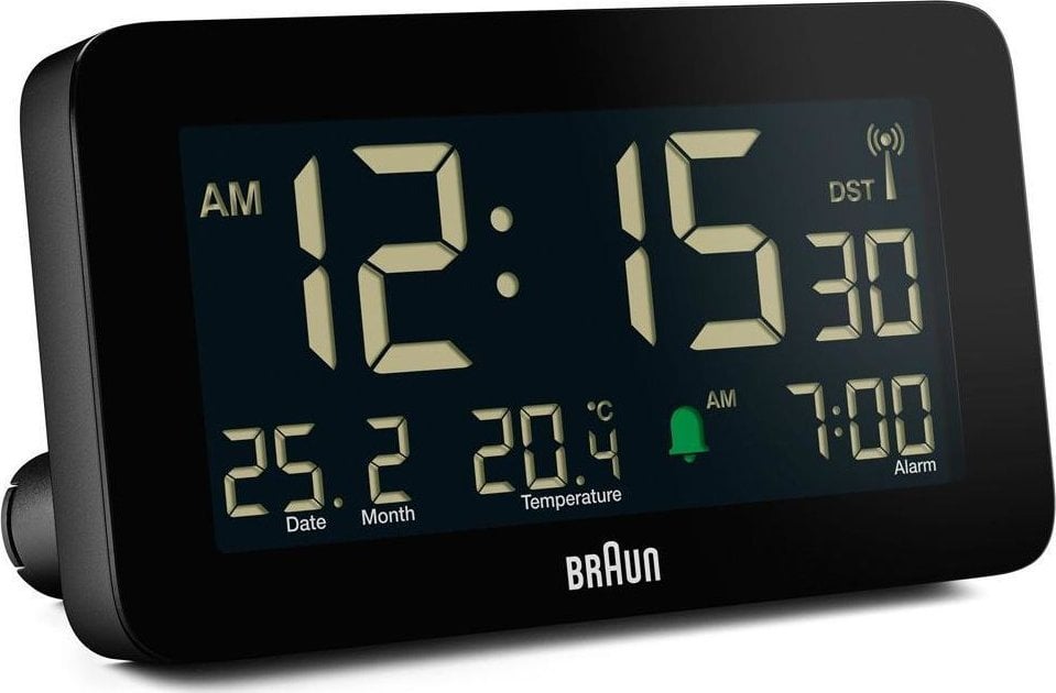 Braun BRAUN BC10 DCF-B Radio ceas deșteptător negru