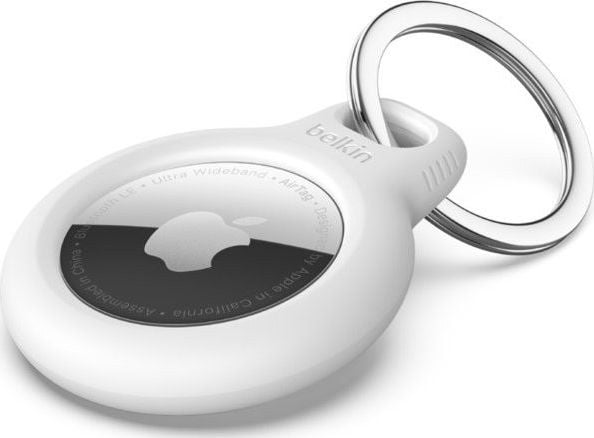 Breloc Belkin Secure Holder Apple AirTag, alb