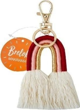 Breloc MCD Breloc - macrame. Claret