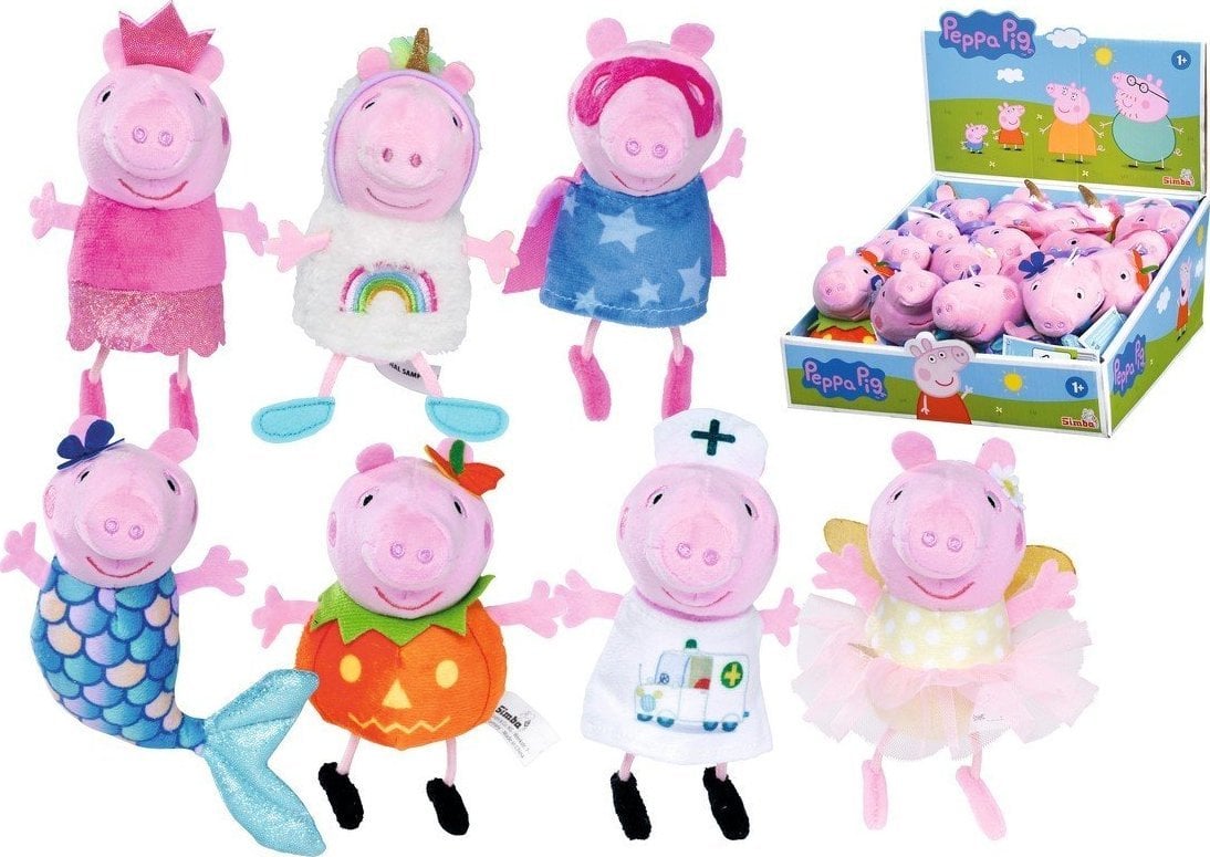 Breloc Simba Peppa Pig brelocuri 11cm SIMBA mix pret pentru 1 buc