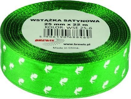 BREWIS Wstążka satynowa 12mm Wielkanoc WSE12-6 Brewis