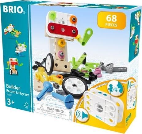 Brio Builder Set cu Sound Recorder 68 el. 3+ Brio