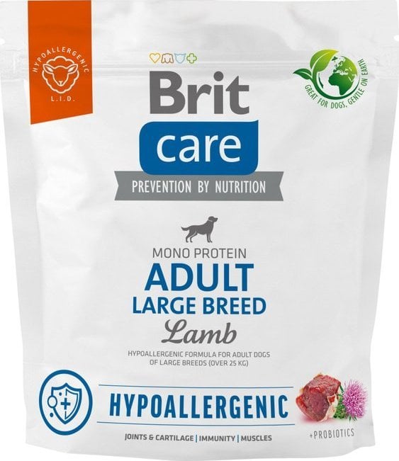 Brit BRIT CARE Câine Hipoalergenic Miel Adult Rase Mari 1kg