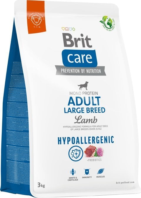 Brit BRIT CARE Câine Hipoalergenic Miel Adult Rase Mari 3kg