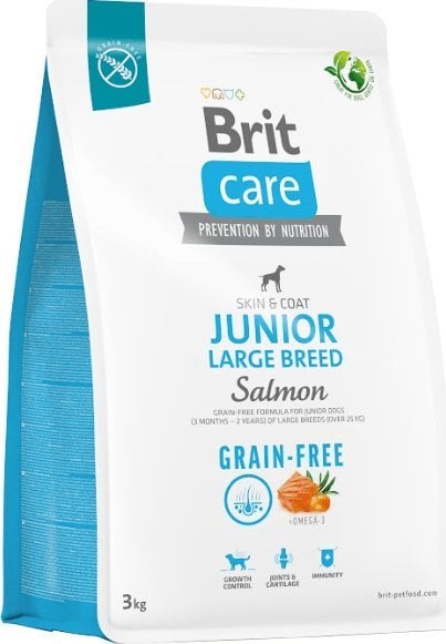 Brit BRIT CARE Somon junior de rasă mare fără cereale 3 kg