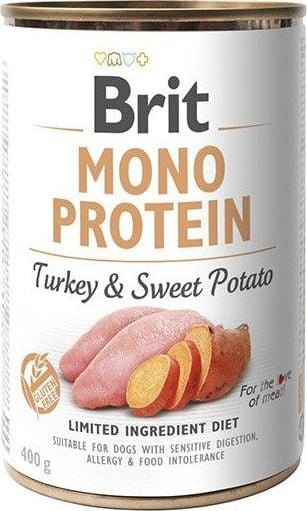 Brit BRIT MONO PROTEIN CURCAN & CARTOF DULCE 400g