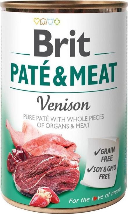 Brit BRIT PATE & MEAT VENISON 400g