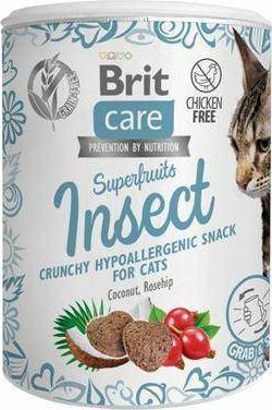 BRIT CARE SUPERFRUITS Przysmak Kota INSECT 100g