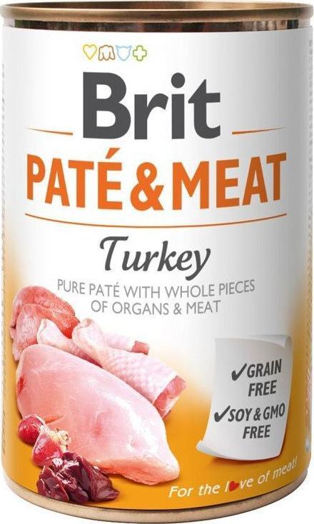 Brit conserve PATE&MEAT CURCEN /6 800g