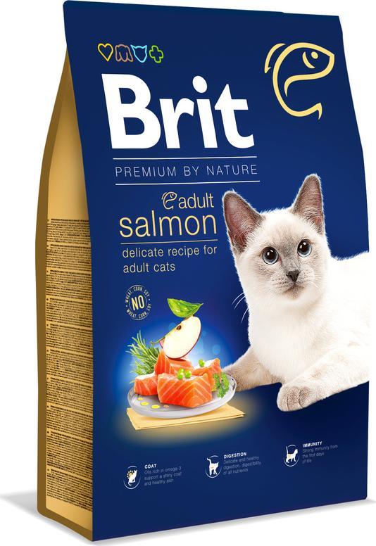 Brit Karma Dry Premium Adult cu somon 0,8 kg