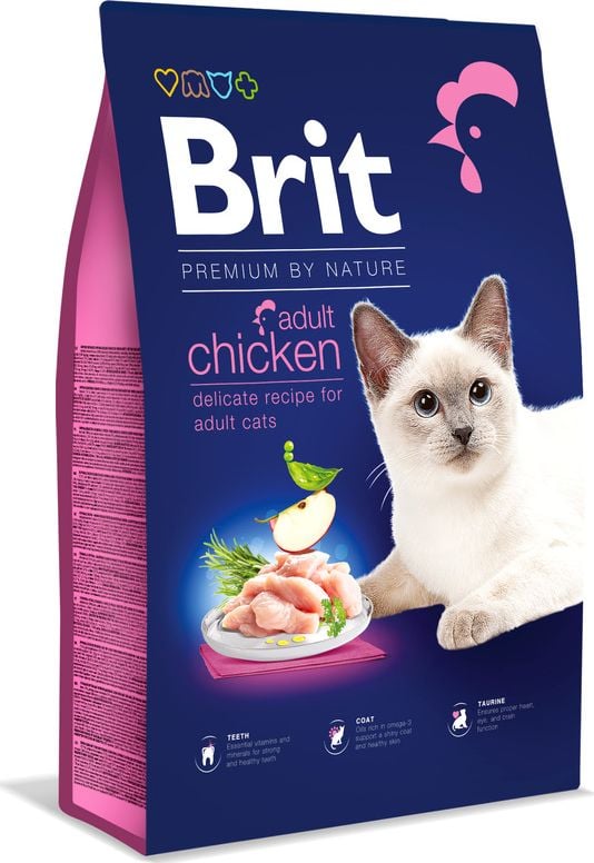 Brit Premium Adult mancare uscata cu pui 0,3 kg