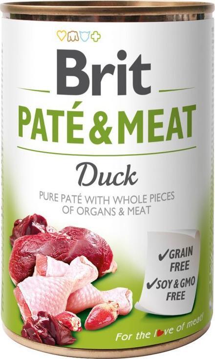Brit conserve PATE&MEAT DUCK /6 800g