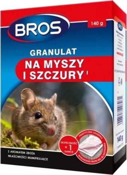 Bros Granule pentru șoareci și șobolani 100 g