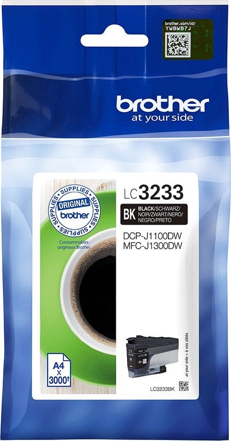 Brother LC-3233 Black (LC3233BK) (BROLC3233BK)