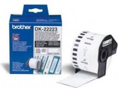 Benzi etichete - Rola Etichete Brother DK22223 Continuous Paper Tape, 50mm x 30.48m