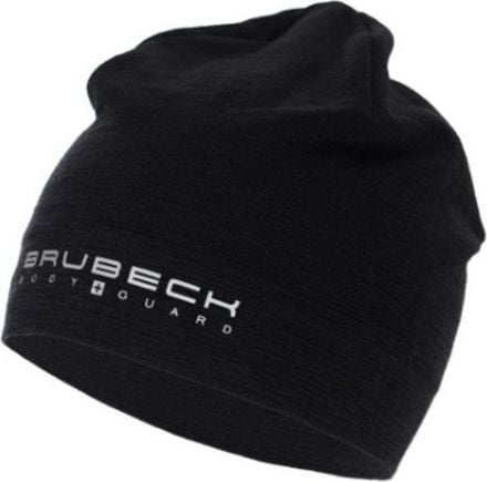Pălărie de iarnă Brubeck Active Wool neagră s. L/XL (HM10180)
