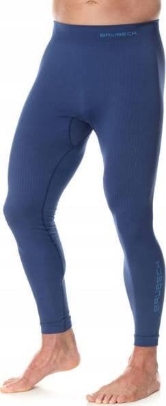 Pantaloni bărbați Brubeck LE13060 EXTREME THERMO cu picior lung albastru închis XL