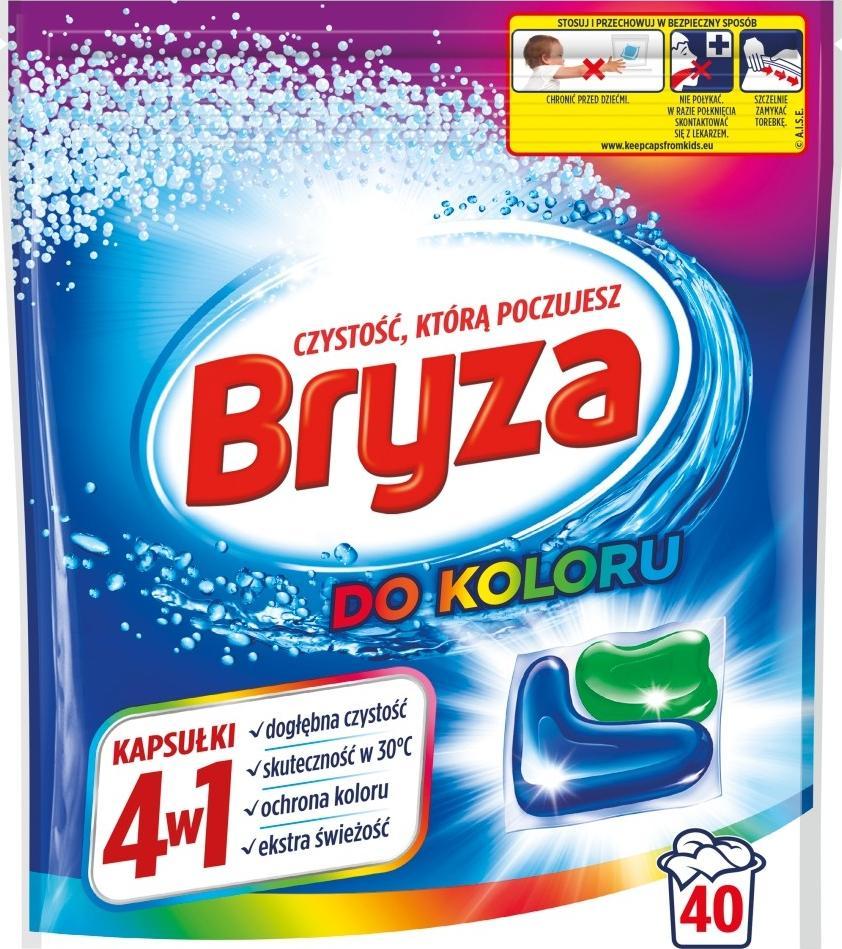Bryza Bryza 4in1 capsule de spalat color 40buc
