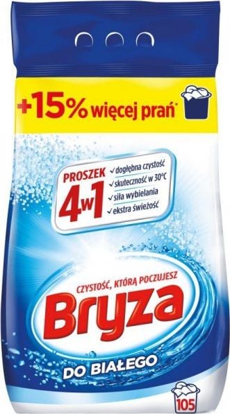 Bryza BRYZA Pulbere de spălat 4 în 1 pentru alb 6,825 kg