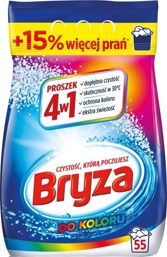 Bryza Cumpărați Przydasie BRYZA4in1 pudră Color 3.575 kg / 55 spălări