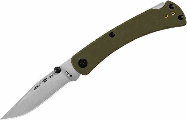 Buck Knives Cuțit Buck 110 Slim Pro TRX Green 13262