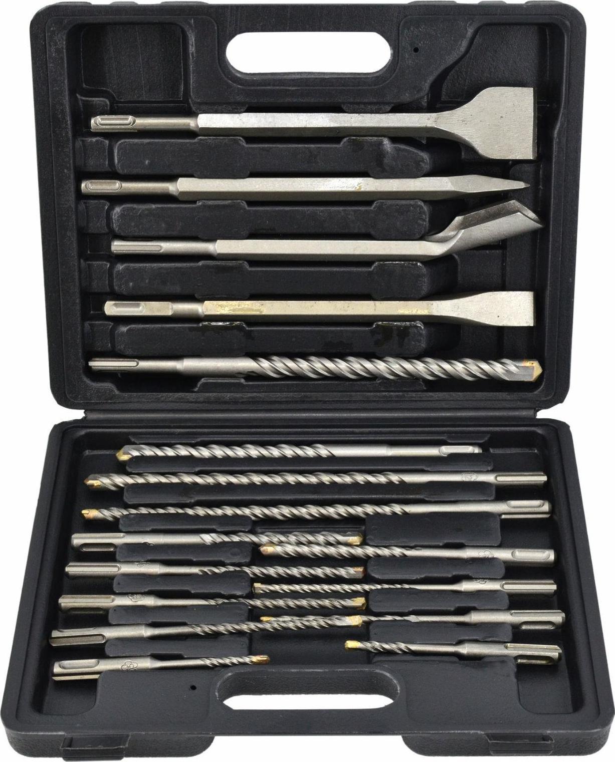 Burghiu AWTools AWTOOLS SET DALTA SI GURI SDS+ 17 buc. AW42917