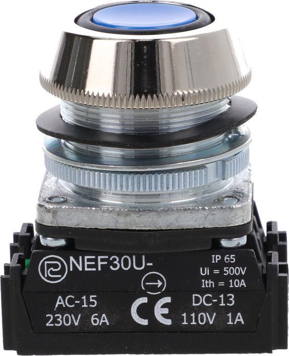 Buton Promet NEF30-UKXY albastru W0-NEF30-UK XY N