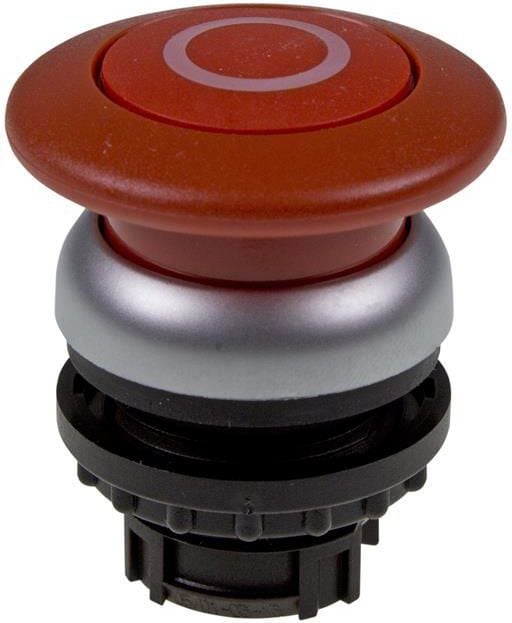 Butonul de acționare ciupercă roșu O-retur M22-DP-R-X0 (216720)