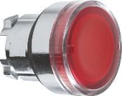 Butonul de acționare este cu iluminare din spate de culoare roșie-retur (ZB4BW34)