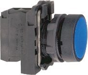 Butonul de control 22mm albastru de primăvară-1Z (XB5AA61)