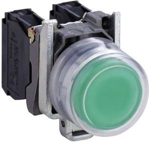 Butonul de control 22mm verde primăvară-1Z (XB4BP31)