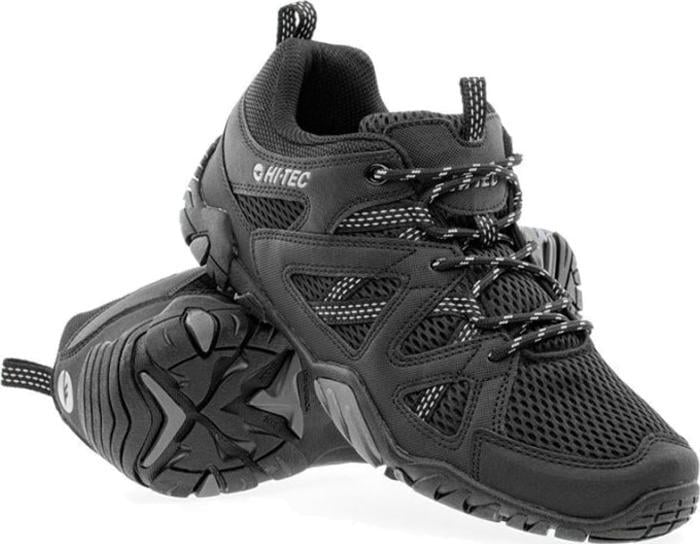 Pantofi de trekking pentru bărbați Hi-Tec LOW RANGO BLACK/DARK GREY 42