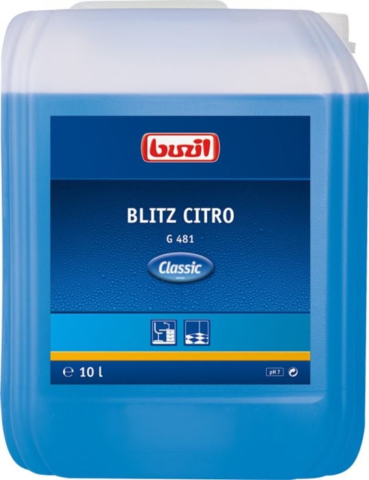 Buzil Buzil G481 Blitz Citro - Detergent intens cu parfum - 10L
