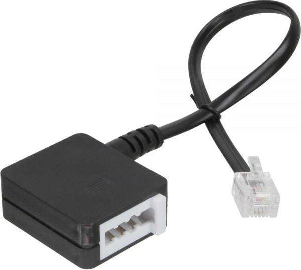 Cablu adaptor InLine RJ11, 6P4C tată la TAE-N mamă (69946)