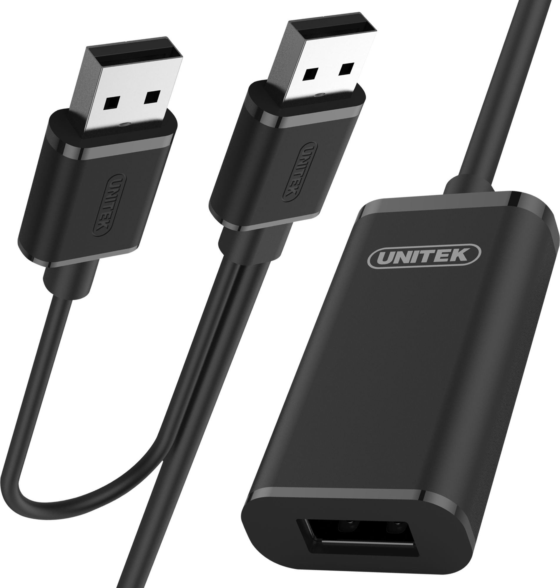 Cabluri - Cablu adaptor USB Unitek Y-277, Negru, 5 m