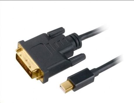 Cablu Akasa, DisplayPort Mini - DVI-D, negru