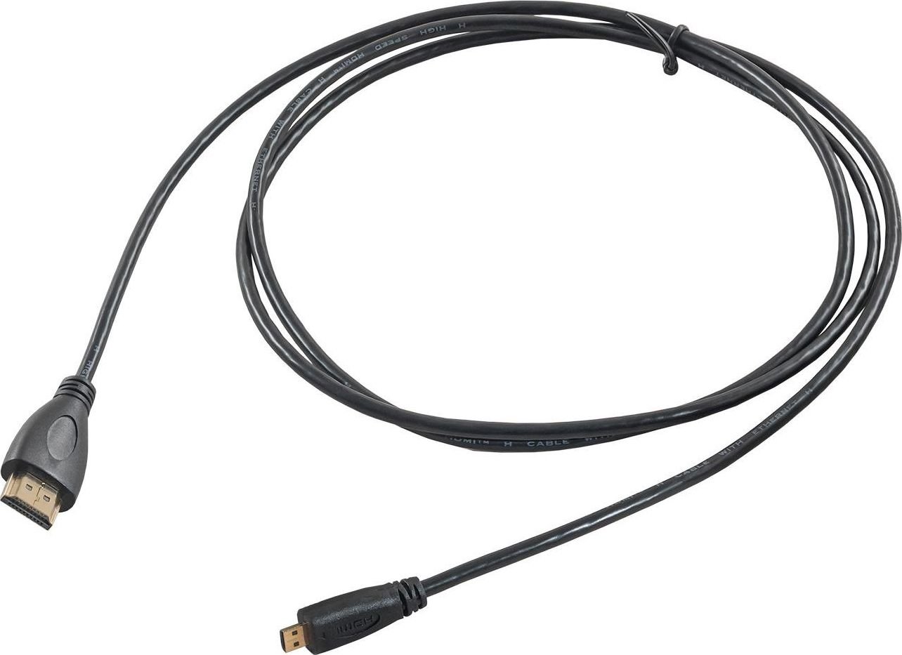 Cablu Akyga, HDMI Micro - HDMI, negru