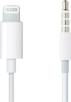 Cabluri - Cablu audio Apple Lightning to 3.5 mm, 1.2m, Alb