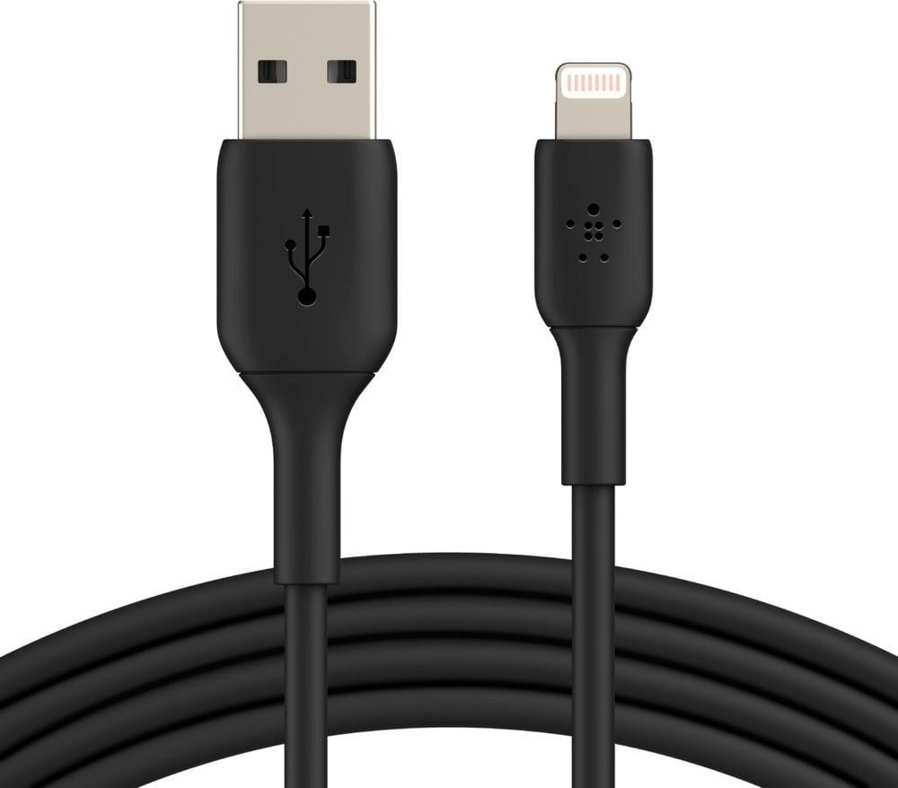 Cablu Belkin Lightning to USB-A, Black