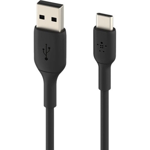 Cablu Belkin USB-A - USB-C 2m negru (CAB001bt2MBK)