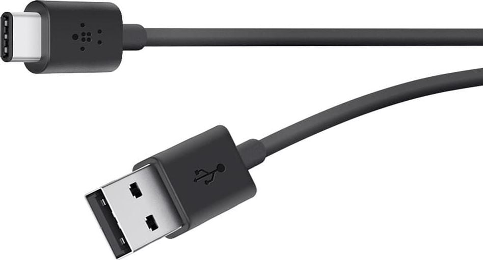 Cablu Belkin USB-A - USB-C 3m negru (CAB001bt3MBK)