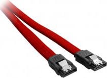 Cabluri - Cablu CableMod ModMesh 3 ZUSA-234, SATA, 30 cm, Rosu