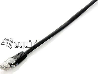 Cablu Cat5e Patch, U / UTP, 0.5m, negru (825457)