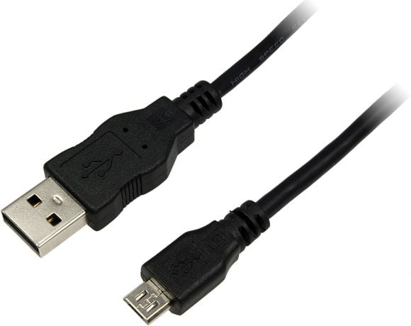 Cabluri - Cablu date , Logilink , USB 3.0 A tata / micro B tata , 3 m